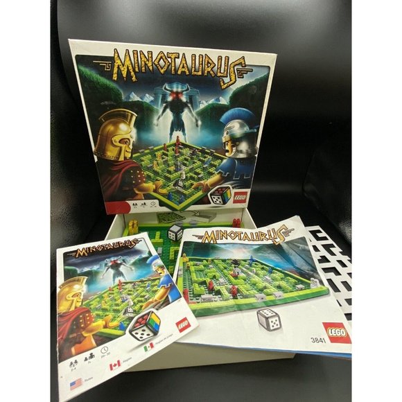 Lego Game Minotaurus 3841 Board Game Box Mini Figures Manuals READ - Picture 7 of 16
